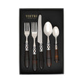 Aladdin Brilliant Tortoiseshell Five-Piece Place Setting  Set of 4