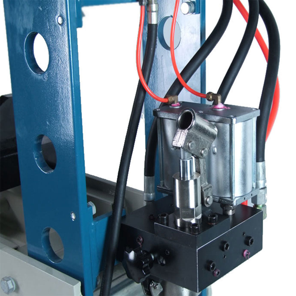 Baileigh 1004759 HSP-100A 100 Ton Air Operated H-Frame Shop Press